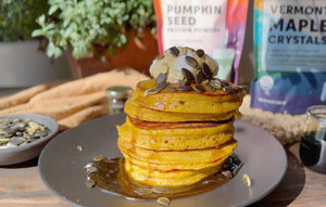 Pumpkin Protein Pancakes