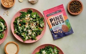 Vegan Caesar Salad with Pine Nuts