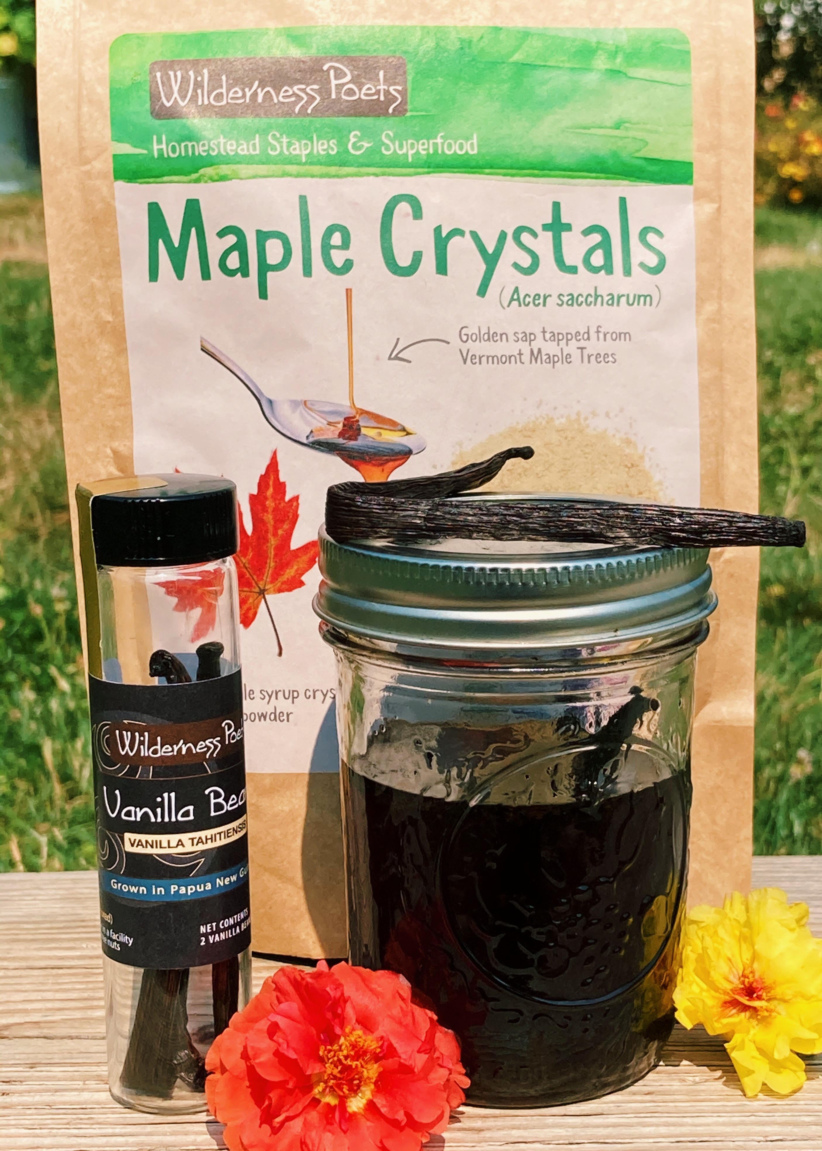 Simple Vanilla Syrup Wilderness Poets