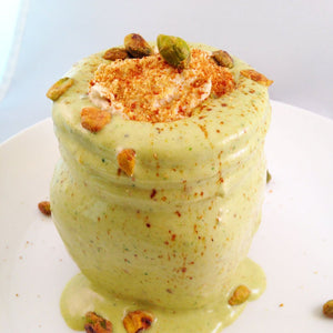 Creamy Pistachio Milkshake: The Green Plate Club