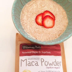 Rebecca's Nourishing Maca-Chia Bowl