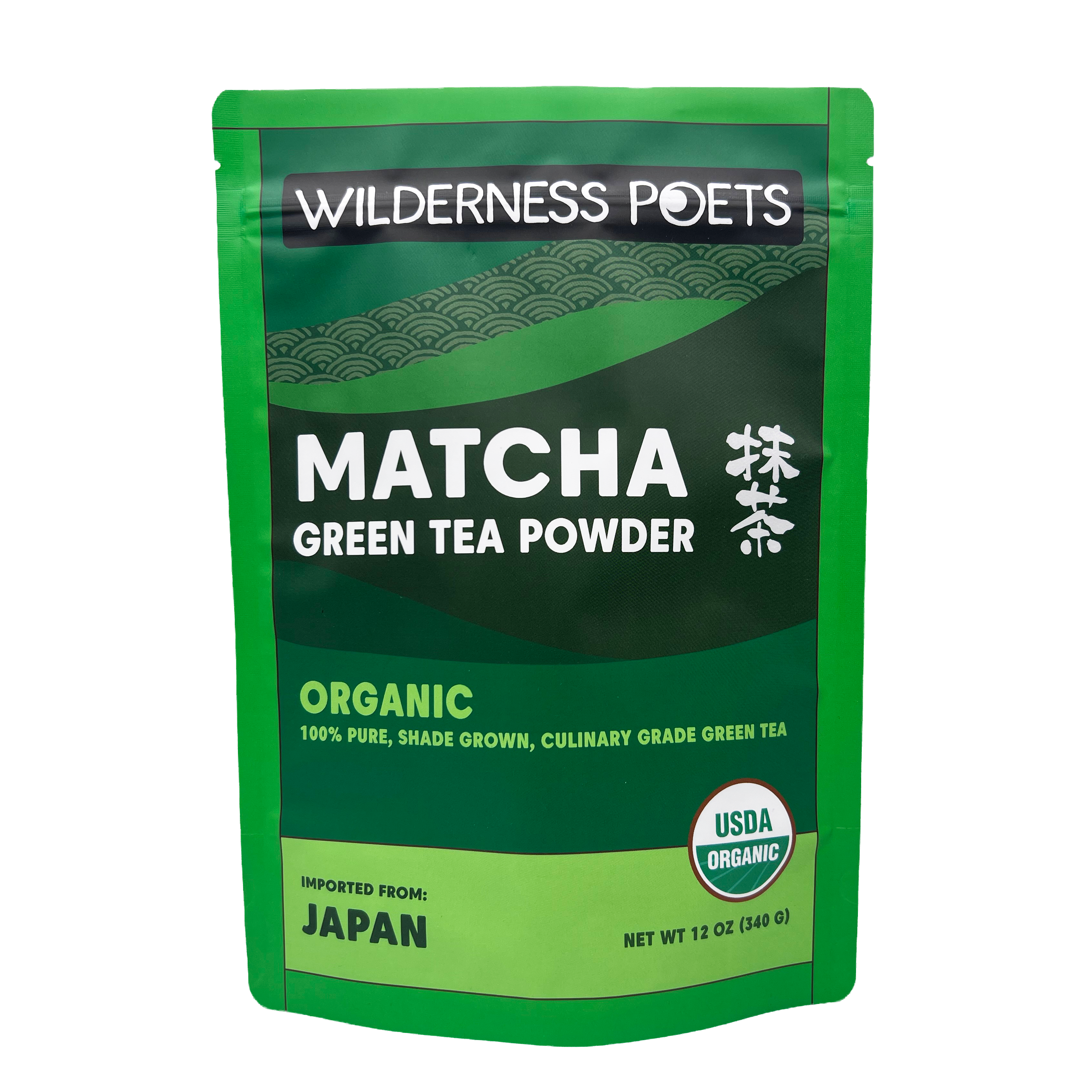 Wilderness Poets, Organic Matcha Green Tea Powder