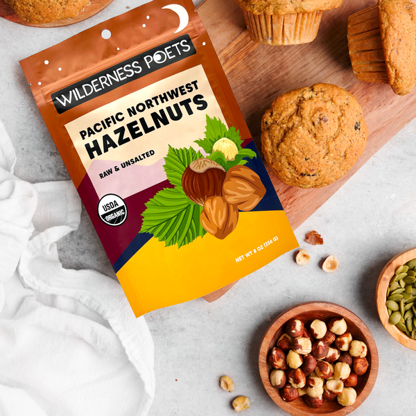 Wilderness Poets Oregon Hazelnuts - Plant Based Superfoods Wilderness Poets Oregon Hazelnuts - Plant Based Superfoods