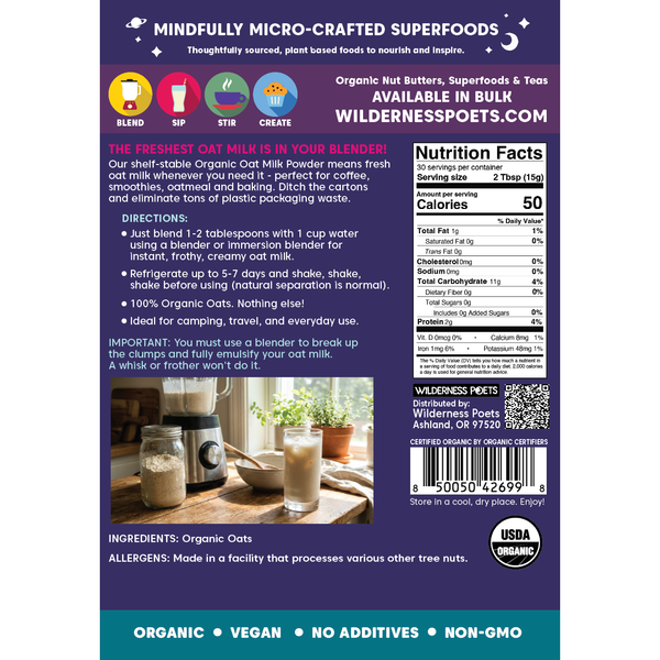 Oat Milk Powder - Organic