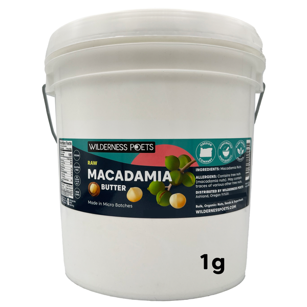 Macadamia Nut Butter - Raw