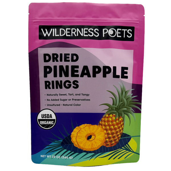 Pineapple Rings - Organic, Dried