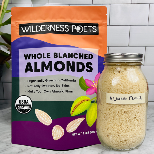 Almonds - Blanched, California Grown, Organic