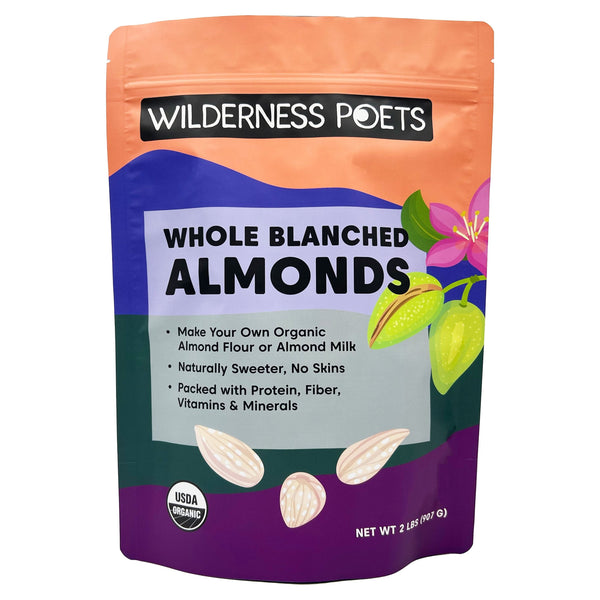Almonds - Blanched, California Grown, Organic