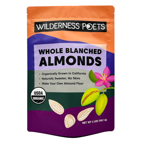 Almonds - Blanched, California Grown, Organic