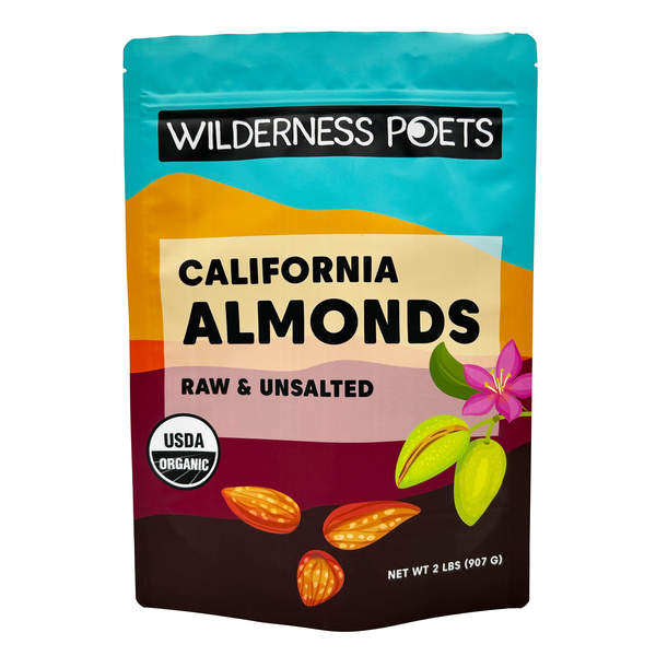 Almonds - Organic, Raw, California-Grown
