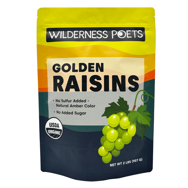 Golden Raisins - Organic, Raw