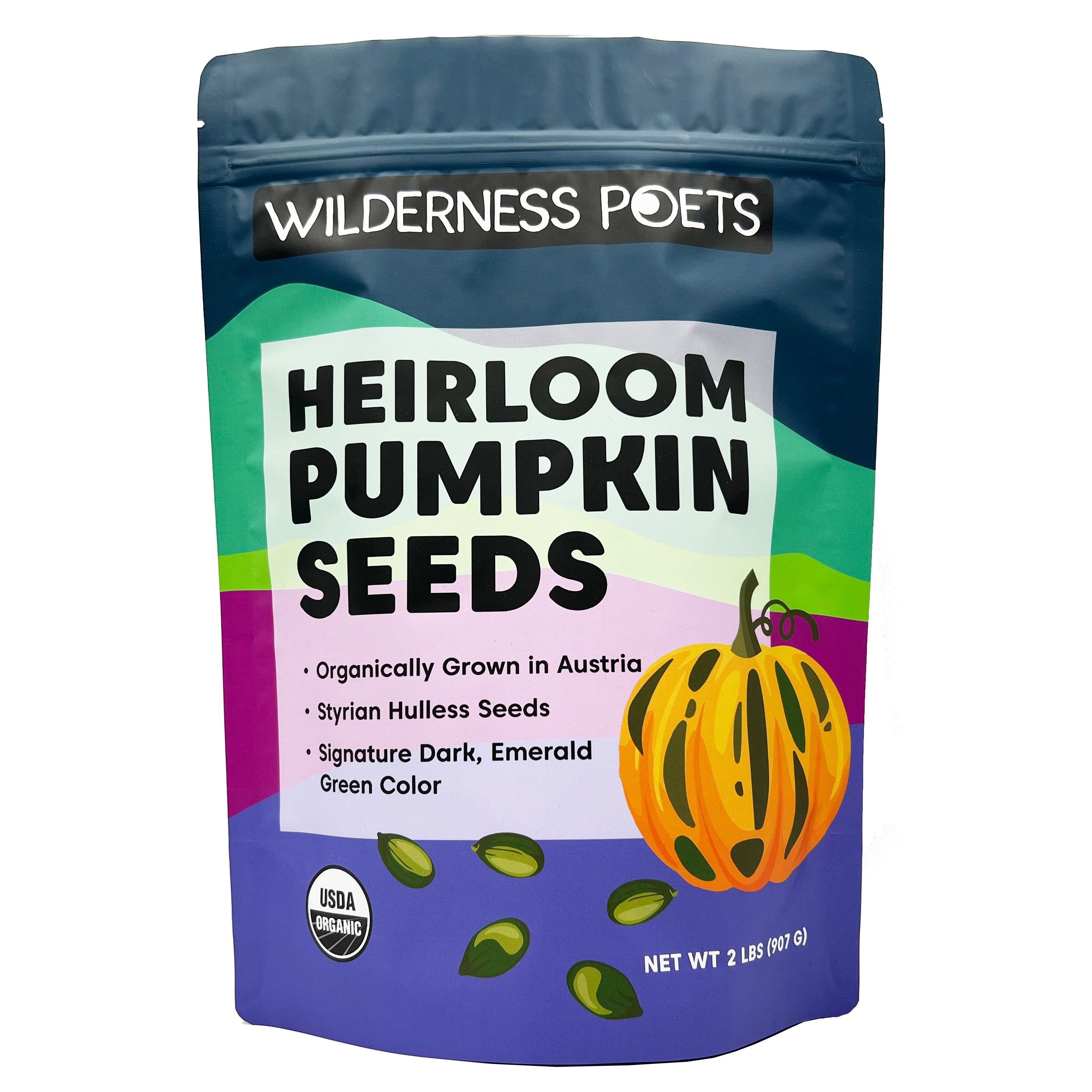 thumbnail image 2 of Organic Austrian Pumpkin Seeds - Shelled Styrian Variety 2 Pound Bulk 2 of 10