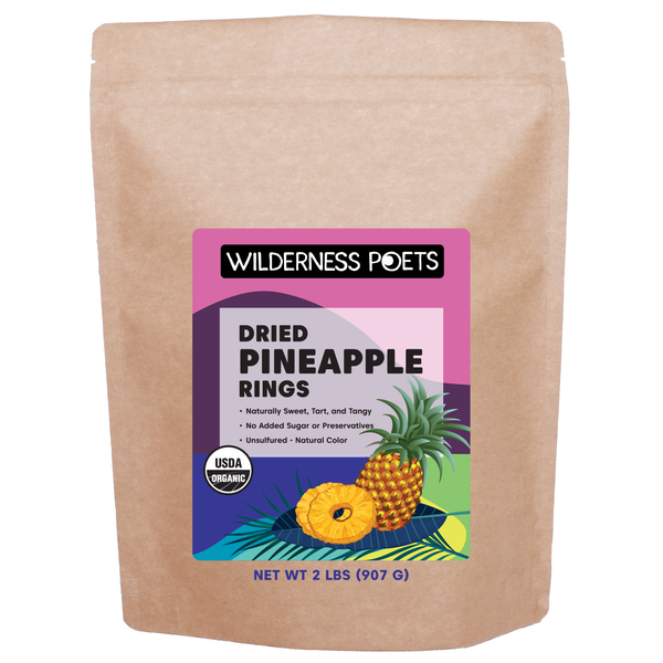 Pineapple Rings - Organic, Dried