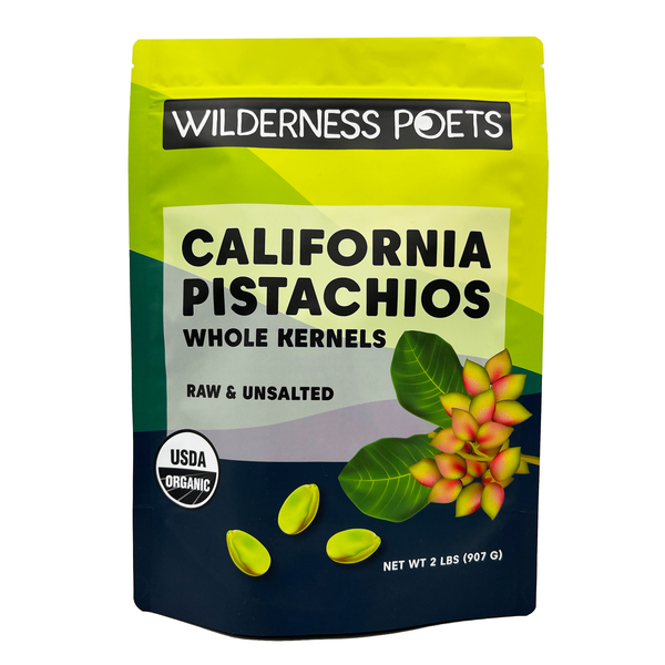 Pistachios - Whole, Organic, California-Grown