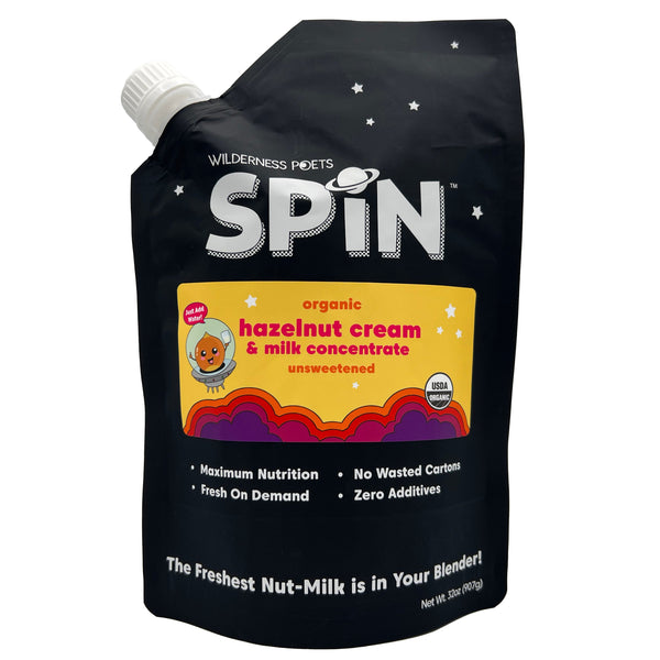 SPiN: Hazelnut Cream & Milk Concentrate - Organic, Unsweetened