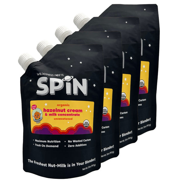 SPiN: Hazelnut Cream & Milk Concentrate - Organic, Unsweetened