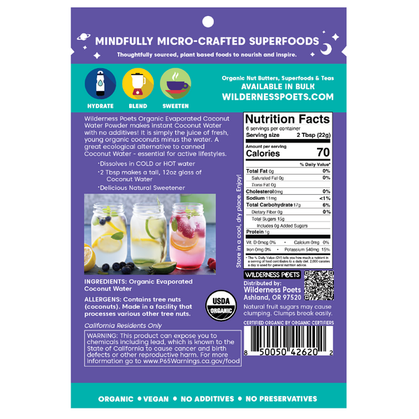 Organic Coconut Water Powder