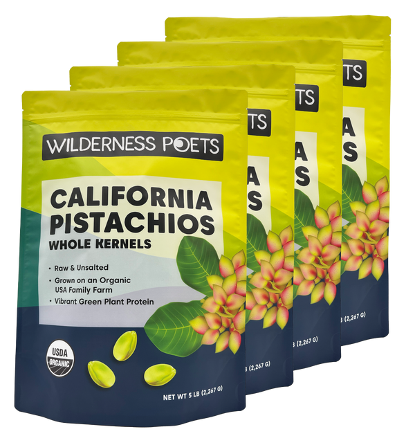 Pistachios - Whole, Organic, California-Grown