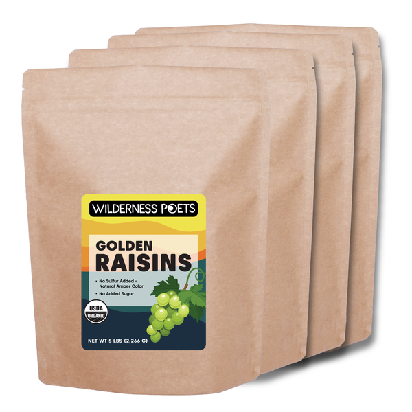 Golden Raisins - Organic, Raw