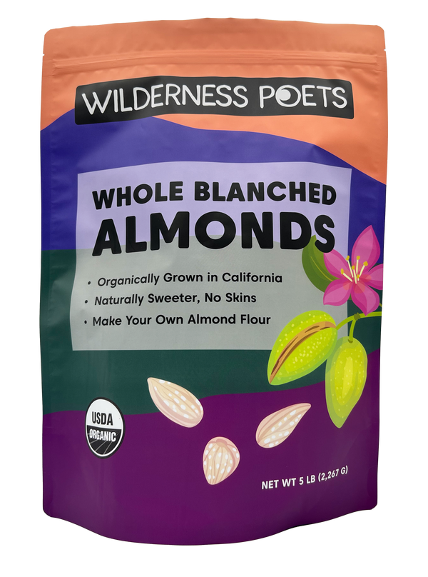 Almonds - Blanched, California Grown, Organic