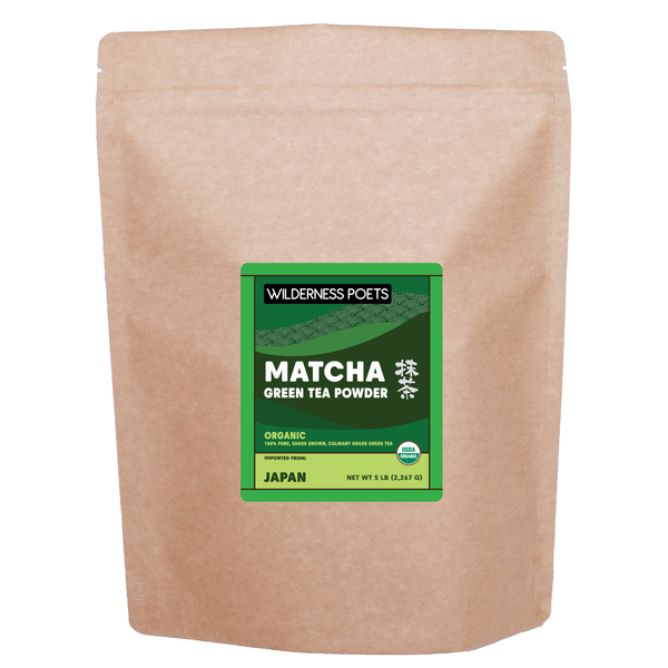 Culinary Grade Matcha Green Tea Powder - Organic