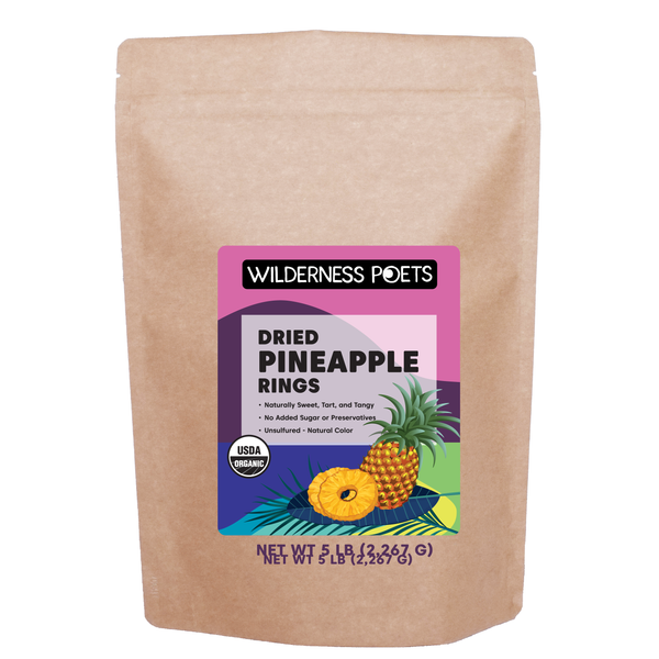Pineapple Rings - Organic, Dried