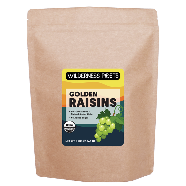 Golden Raisins - Organic, Raw