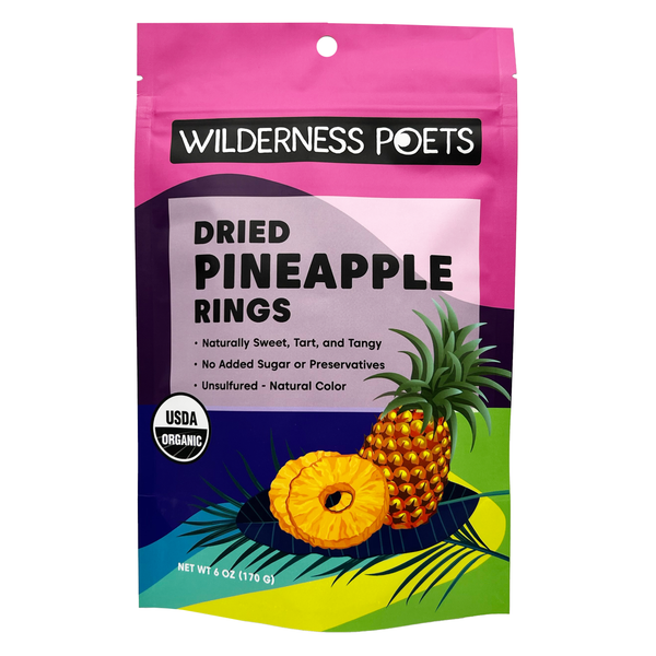 Pineapple Rings - Organic, Dried