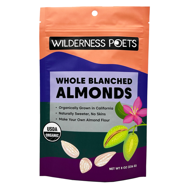 Almonds - Blanched, California Grown, Organic