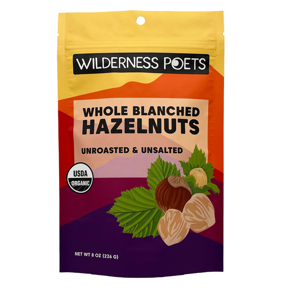 Hazelnuts - Blanched, Organic