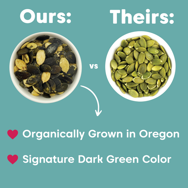Heirloom Pumpkin Seeds - Organic, Raw, Oregon-Grown, 8 oz.