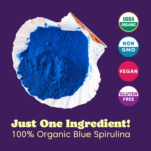 Blue Spirulina Powder - Organic