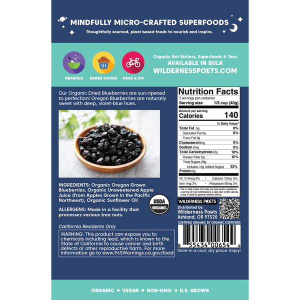 Blueberries - Organic, Oregon-Grown