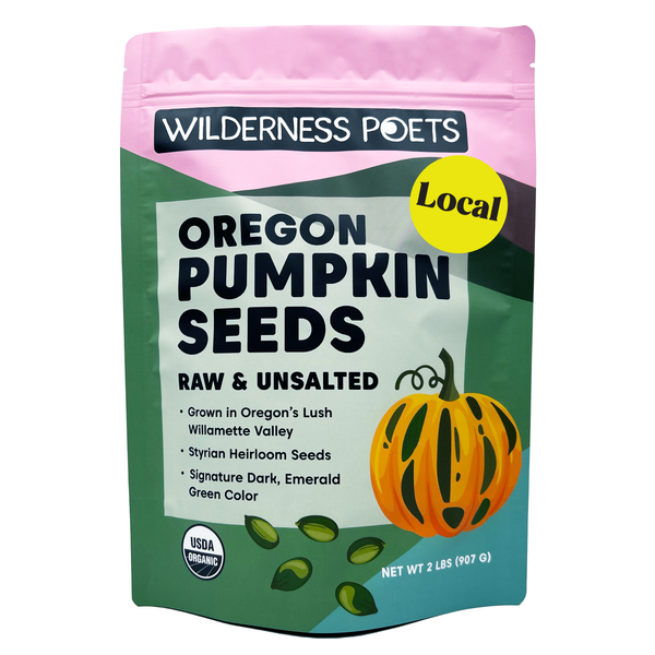 Heirloom Pumpkin Seeds - Oregon-Grown, Organic, Raw