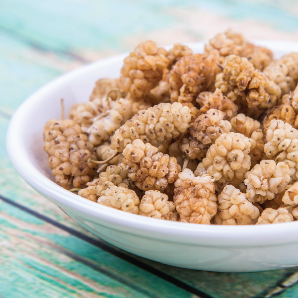 White Mulberries - Organic, Raw