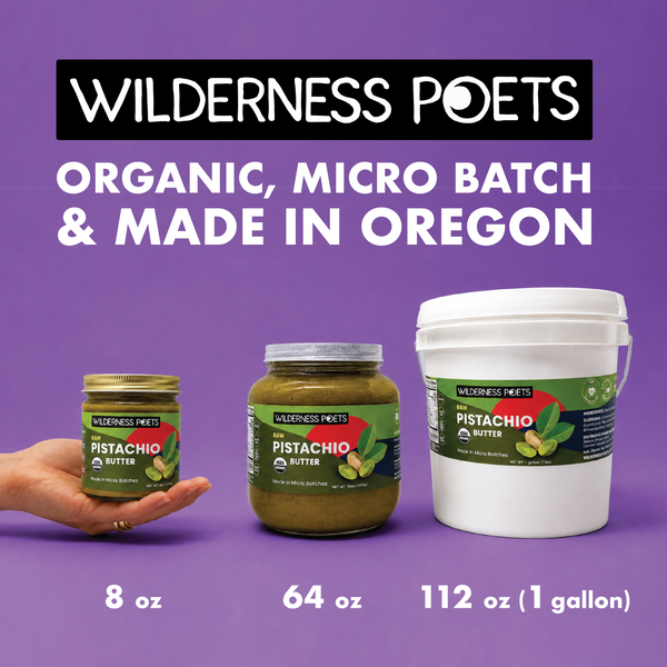 Pistachio Nut Butter - Organic, Raw