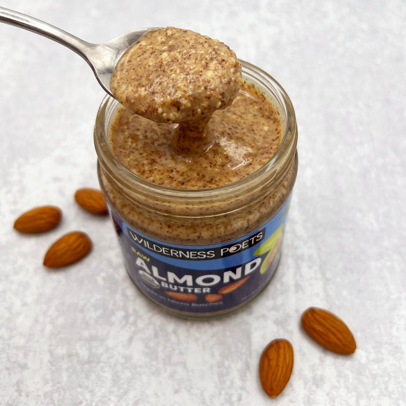 Wilderness Poets Almond Butter - Organic, Raw Nut Butter