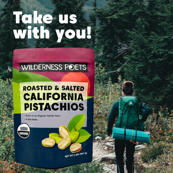 Pistachios - In-Shell, Organic, Roasted with Sea Salt