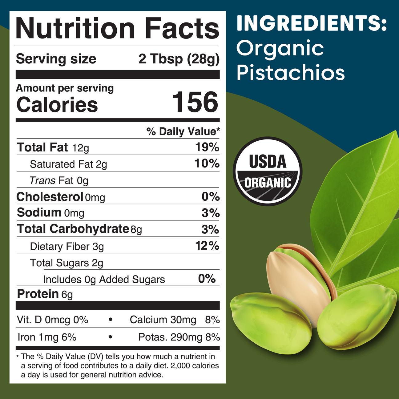 Wilderness Poets Pistachio Butter Organic & Raw Multiple Sizes