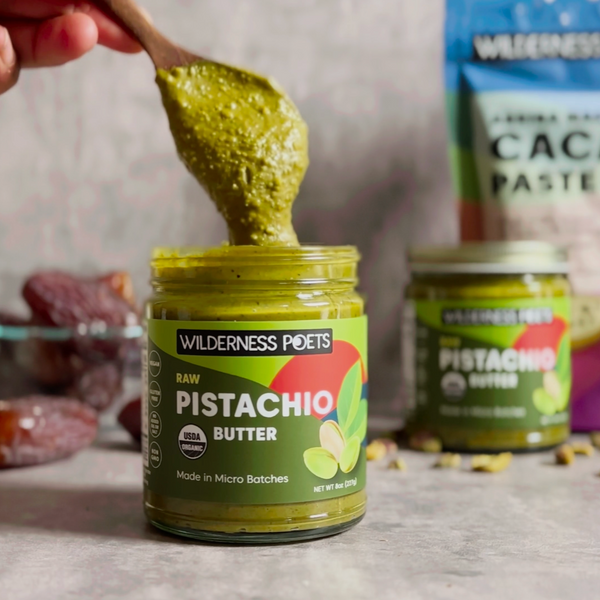 Pistachio Nut Butter - Organic, Raw