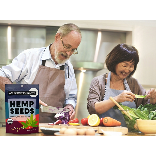 Hemp Seeds - Organic, Raw