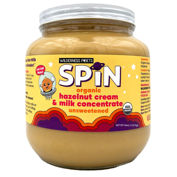 SPiN: Hazelnut Cream & Milk Concentrate - Organic, Unsweetened