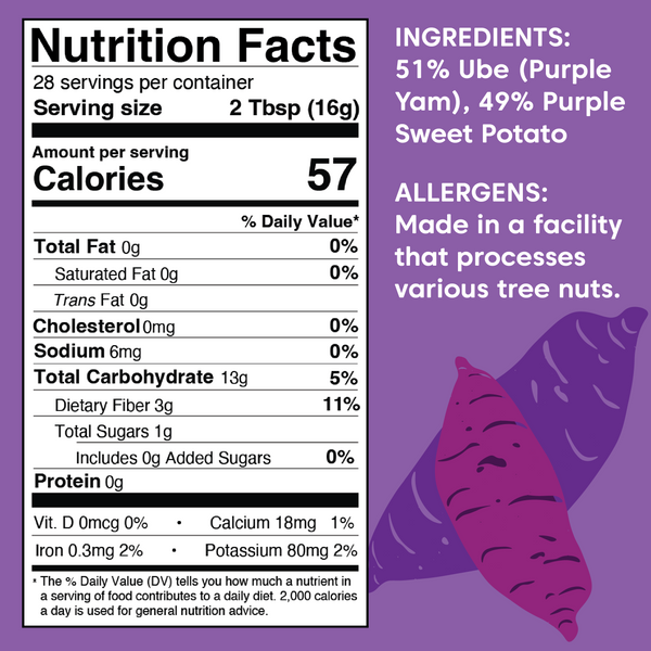Ube & Purple Sweet Potato Powder Blend