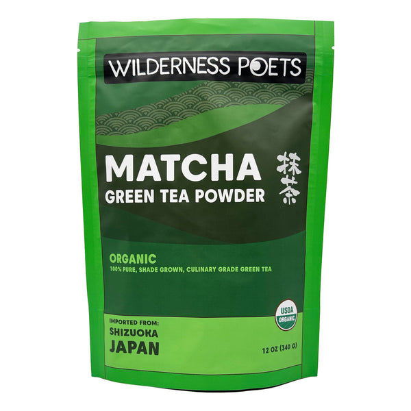 Ceremonial Grade Matcha Green Tea Powder - Wilderness Poets