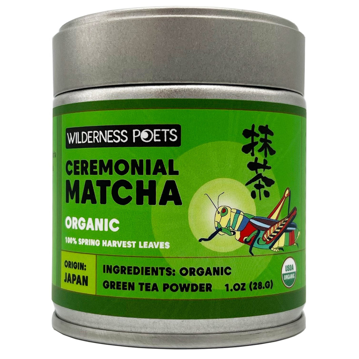 Ceremonial Grade Matcha Green Tea Powder - Wilderness Poets