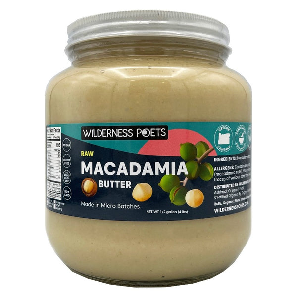 Macadamia Nut Butter - Raw