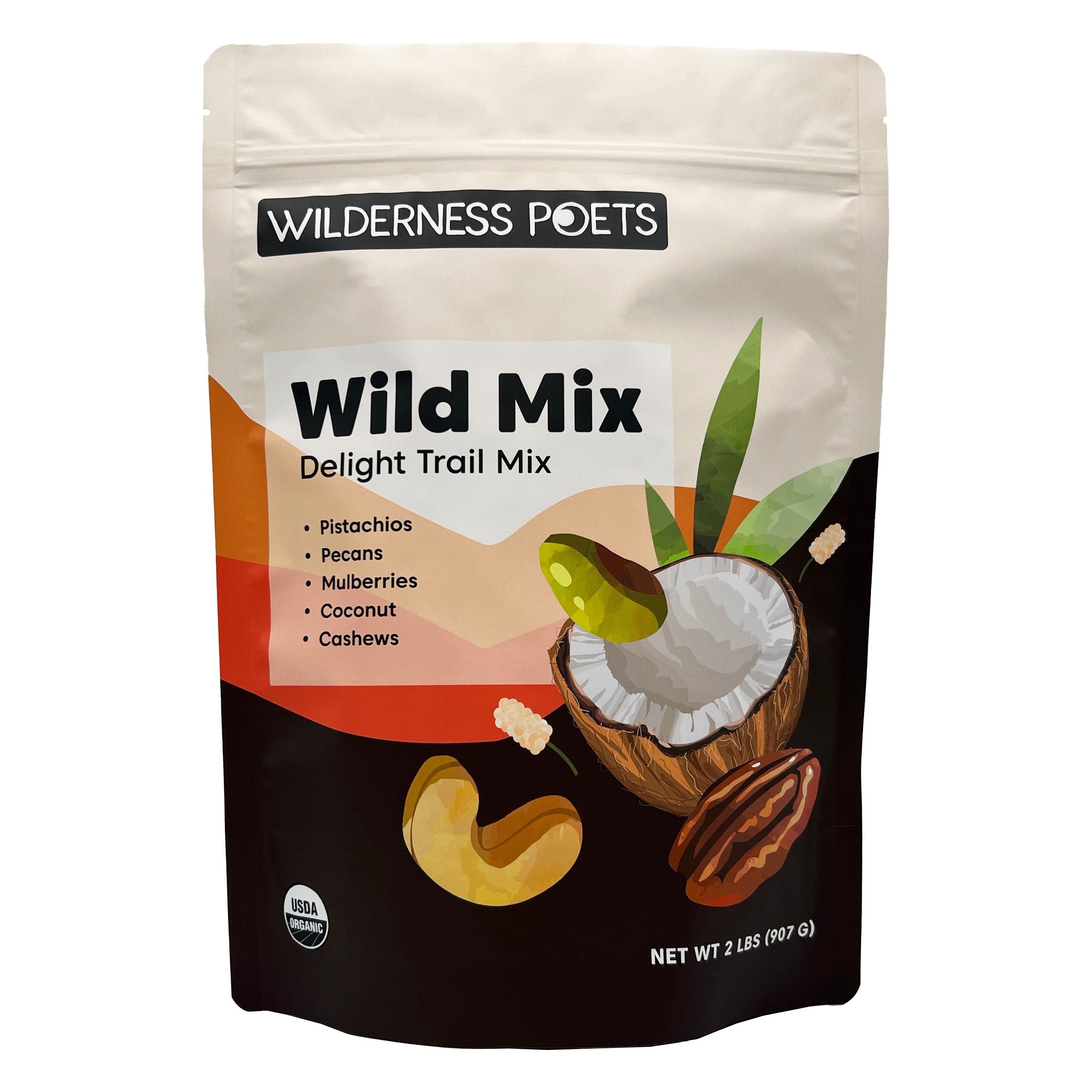 Wilderness Poets Delight Wild Mix - Organic Raw Trail Mix