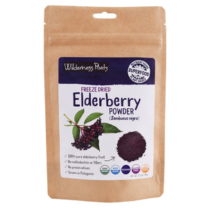 Elderberry Powder - Organic Dried Fruit - Superfood