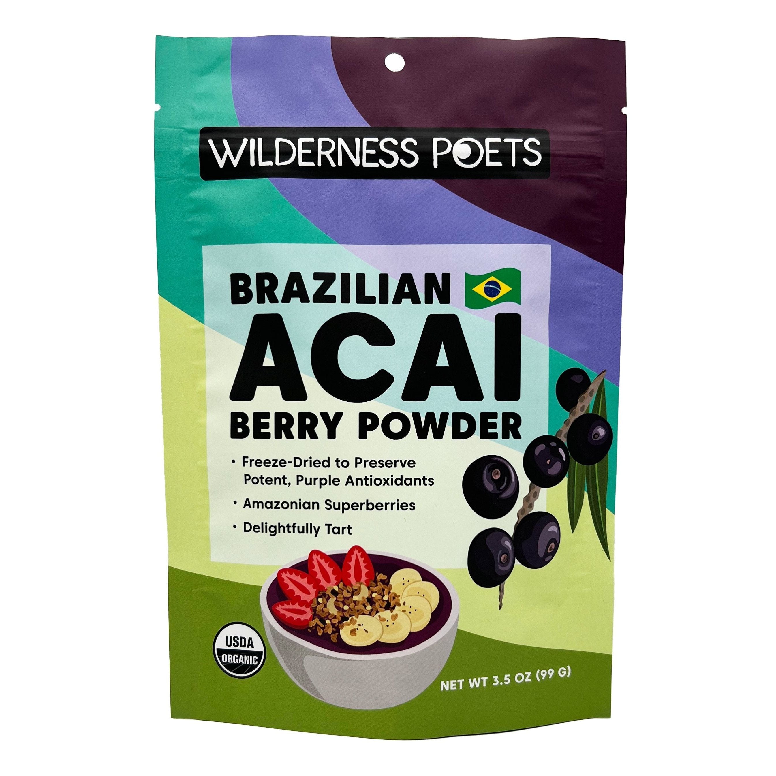 Freeze dried shop acai powder