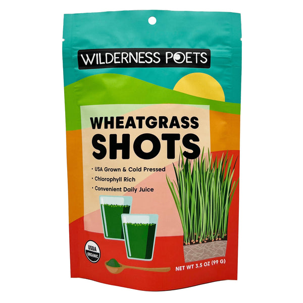 Wheatgrass Shots - Juice Powder - Organic, USA-Grown